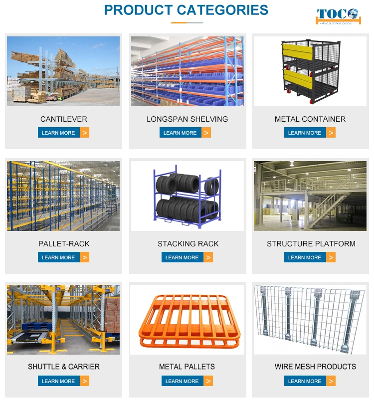 Certified Warehouse Rack for Fabric Textile Rolls and Tyre Storage