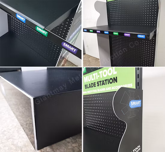 Giantmay Hardware Tool Display Retail Shop Produkt Pegboard Metallregal